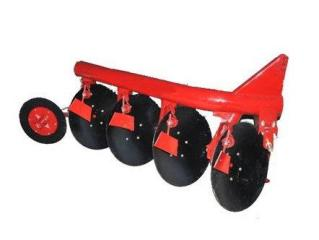 Tube disc plough